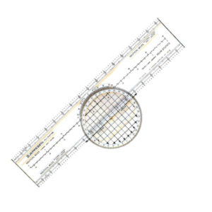 Règle de navigation rotative Jeppesen