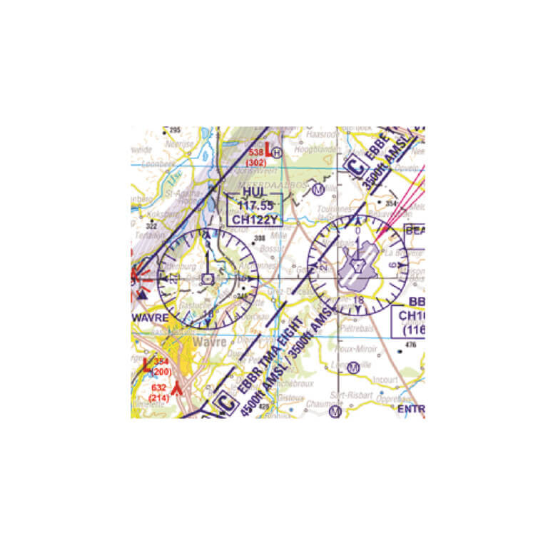 Carte Low-Air 1:250 000